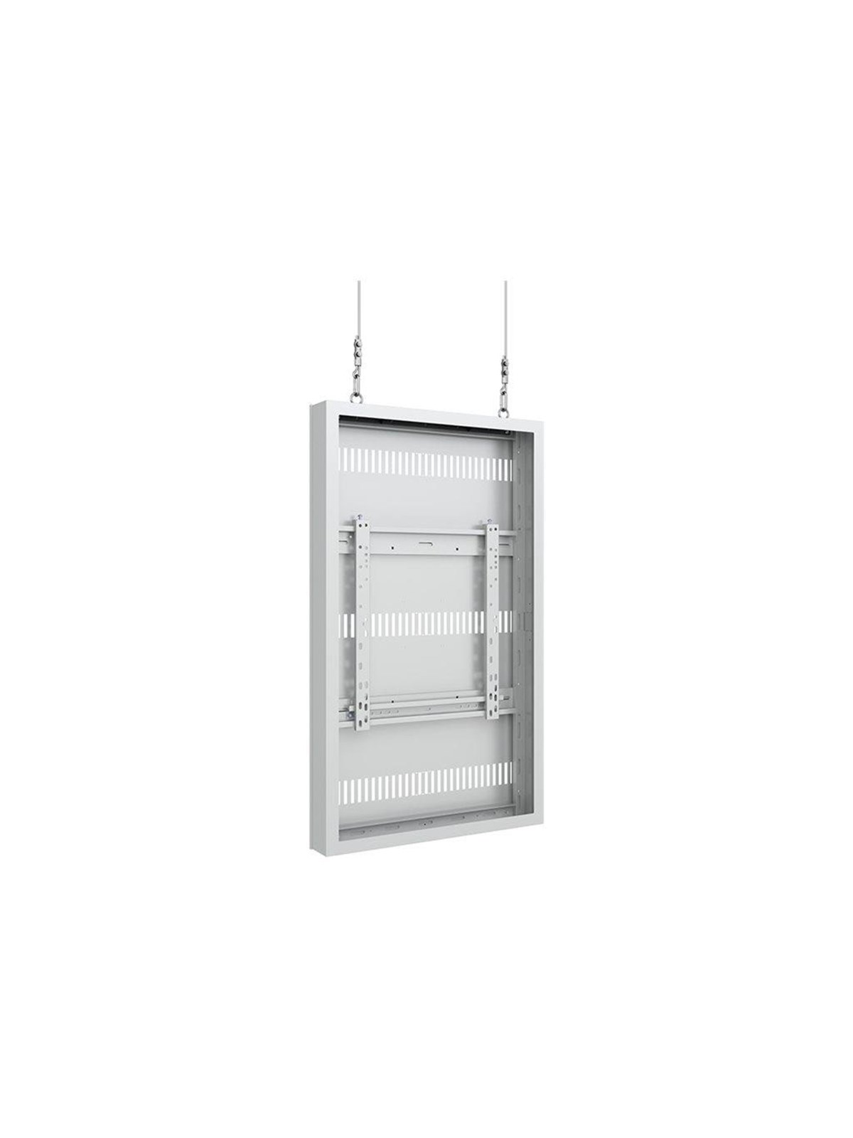 Multibrackets M Pro Series enclosure - small - for flat panel - high brightness - white - Max 25 kg - recommended for 46"