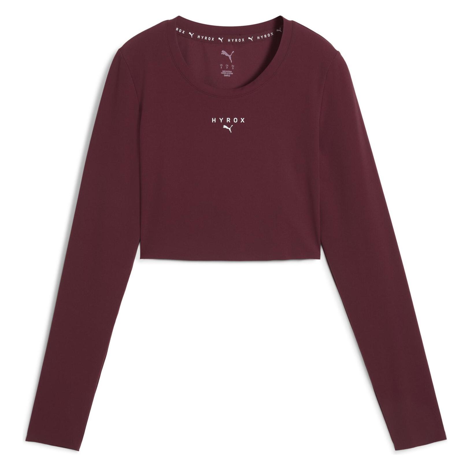 Puma W x Hyrox Shapeluxe Ls Crop Tee (XL) (527630)