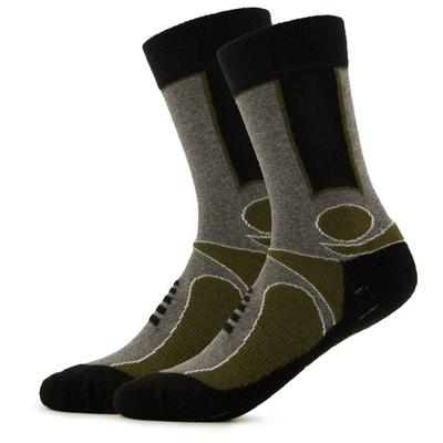 Rohner - Basic Trekking 2er Pack - Wandersocken 43-46 | EU 43-46 schwarz