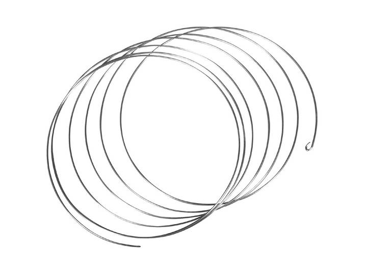 Rayher Spiral-Armreif ⌀ 6 cm 120 cm