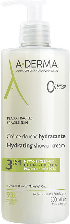 A-Derma Crème de douche hydratante Gamme Essentielle 500 ml