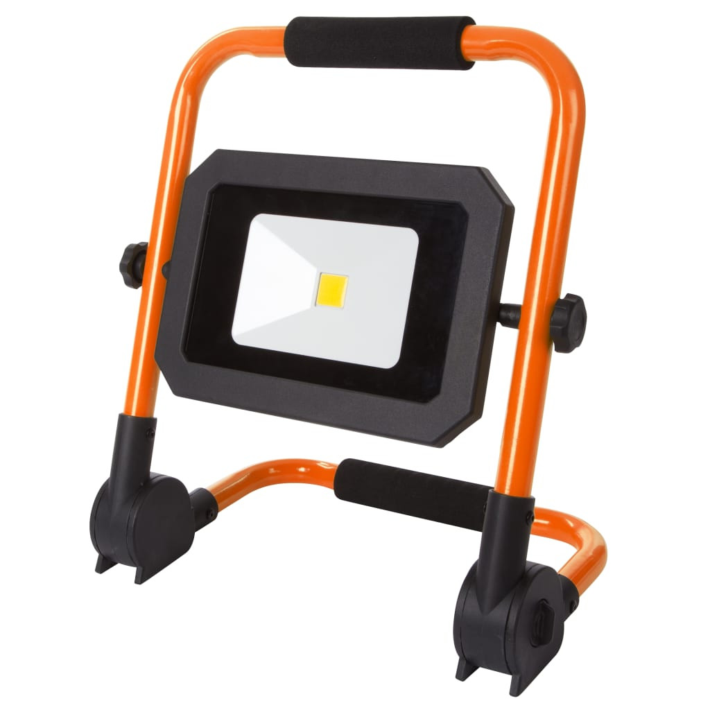 Perel EWL513 Vrijstaande LED werklamp, 30 Watt, IP65, zwart/oranje