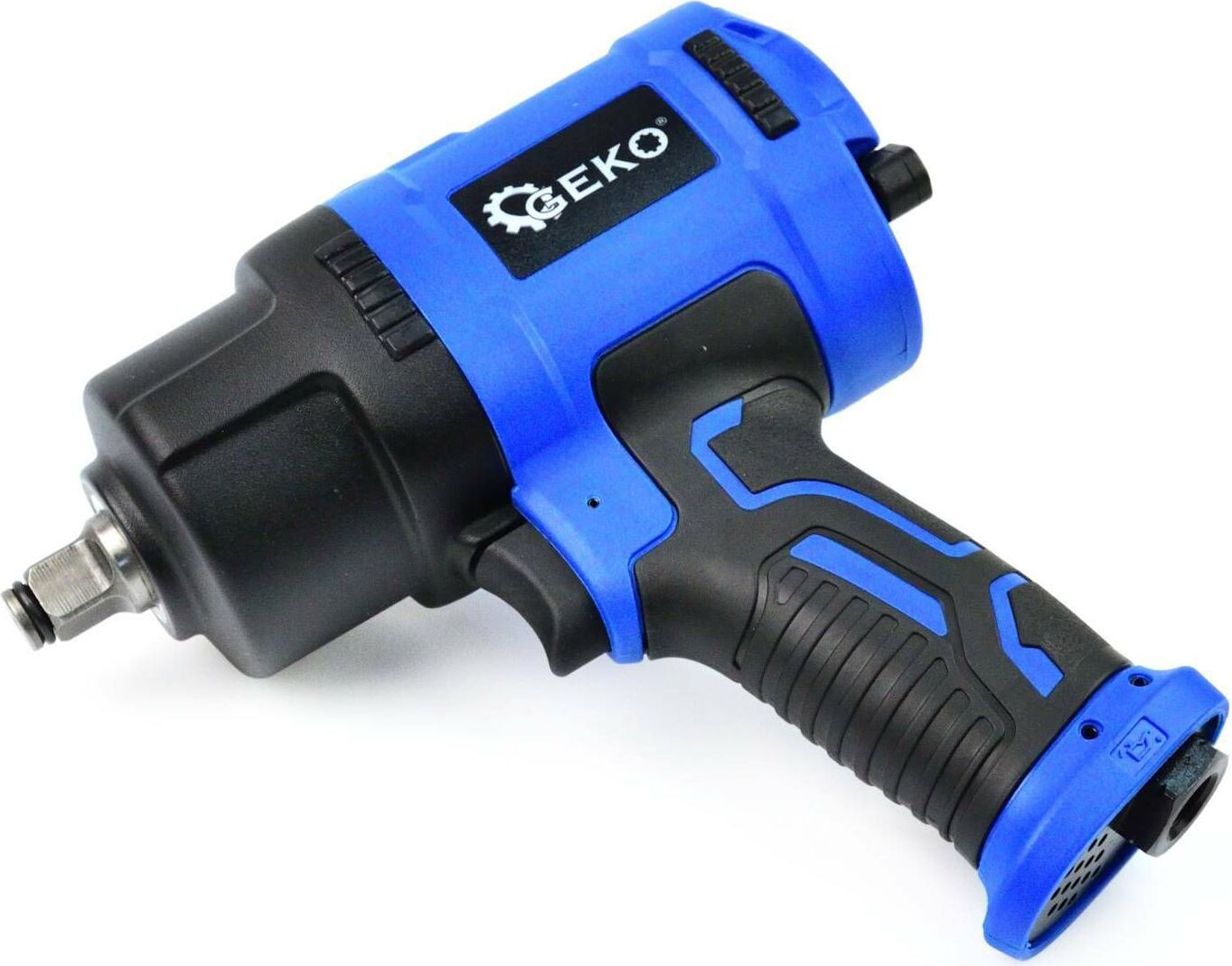 Geko Pneumatische 1/2 inch dubbele slagmoersleutel met 1560 Nm koppel