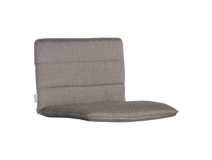 Stern Auflage zu Barstuhl Levi, 100% Polyacryl seidengrau
