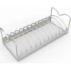 Tepro 8586 Rippchen-Halter und Bratenkorb