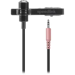 Speedlink SPES Clip-On Mikrofon, schwarz