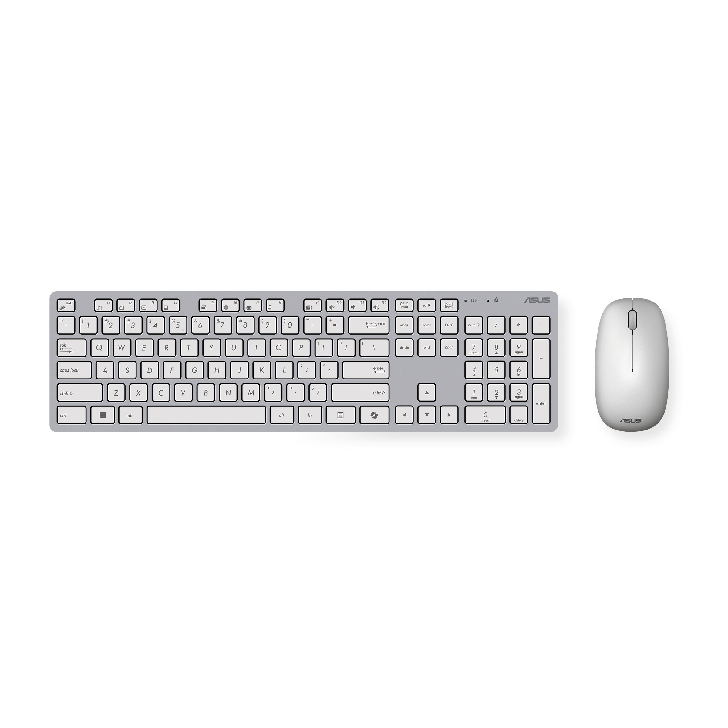 ASUS W5000 Keyboard + Maus Set kabellos weiß