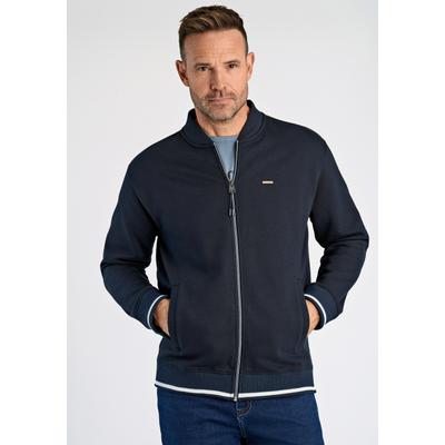 Cardigan JACK’S "Cardigan Comfort Fit", Herren, Gr. M, blau (navy), Obermaterial: 60% Baumwolle, 40% Polyester, Strickjacken