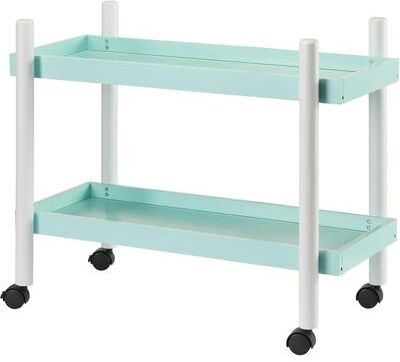 Heritage Kids 2 Tier Kids Rolling Storage Cart