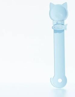 Uplift Picks Mess Free Cat Treat Squeeze Spoon For Lickable Snacks And Wet Food blue