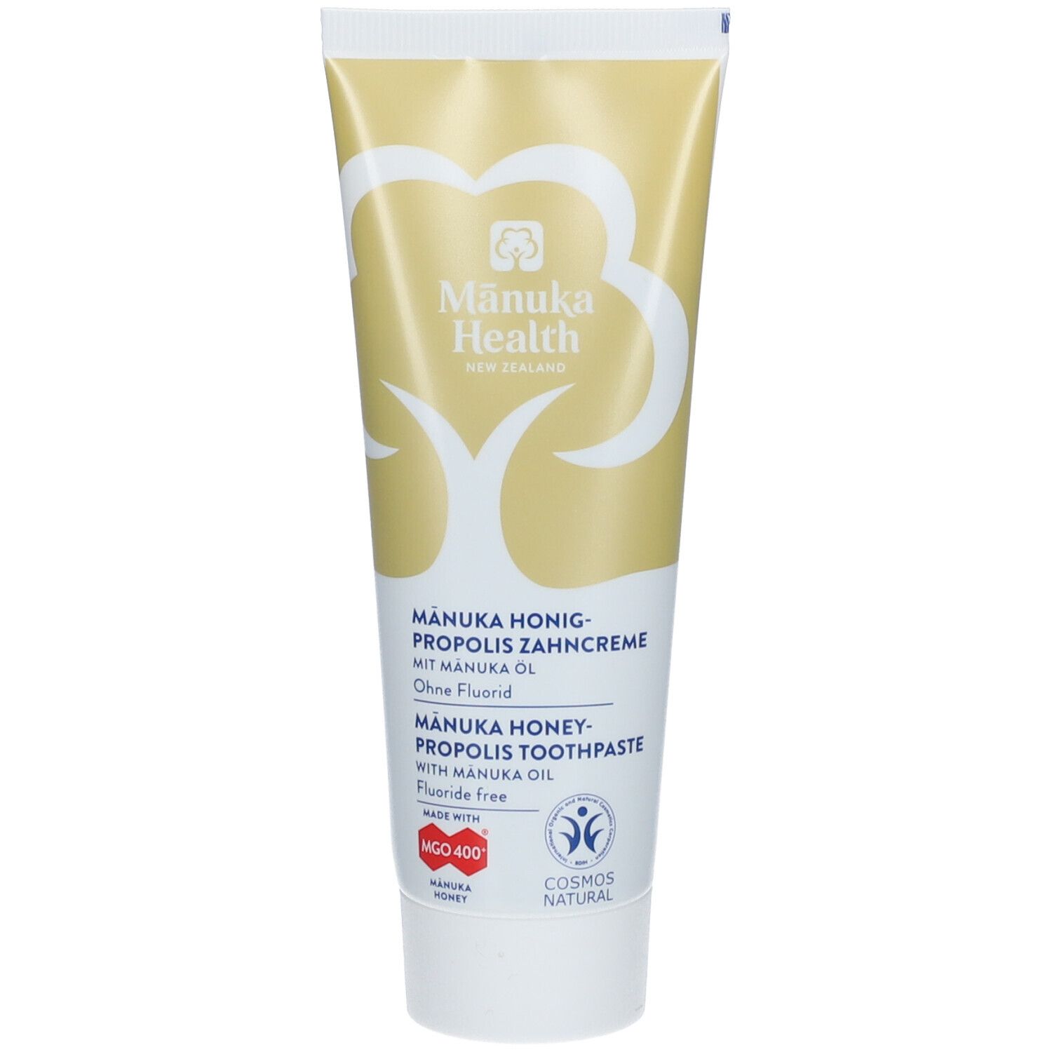Manuka Health Honig-Propolis Zahncreme fluoridfrei 75 ml