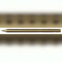 FABER-CASTELL Faber Castell Buntstift Grip Jumbo 5,3 mm metallic gold