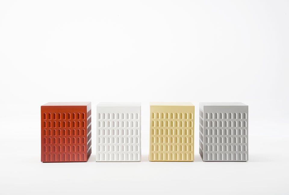 Kartell Eur Hocker (grau) grau