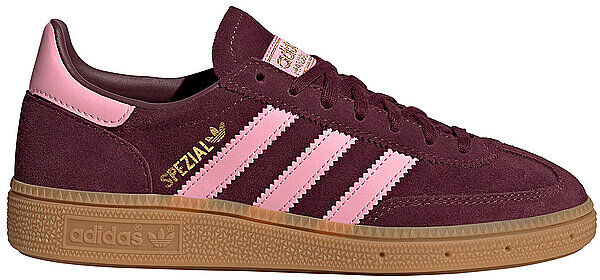 Adidas ORIGINALS Kinder Sneaker HANDBALL SPEZIAL J dunkelrot   35 1/2 35 1/2