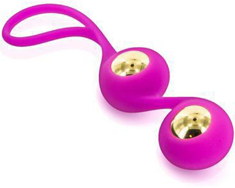 Glamy Boules de Geisha ou stimulateur anal plaqué or