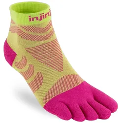 Injinji, Damen, Sportsocken, Run Technical Mini Crew, Gelb