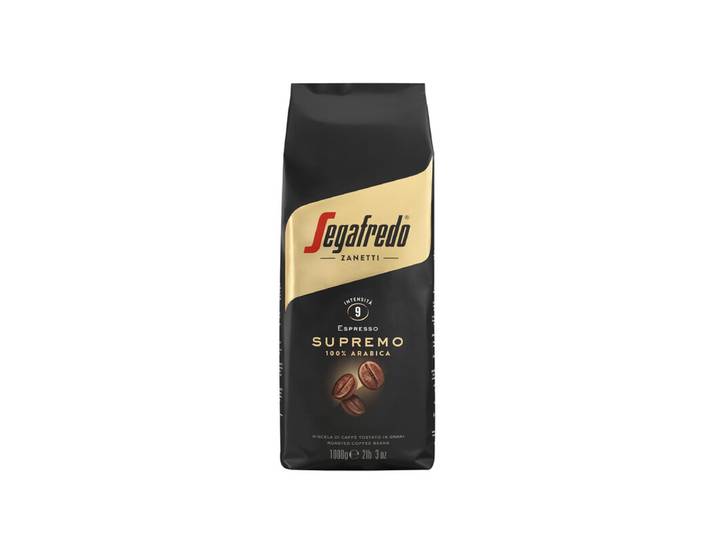 SEGAFREDO ZANETTI Café en grains Supremo 1kg