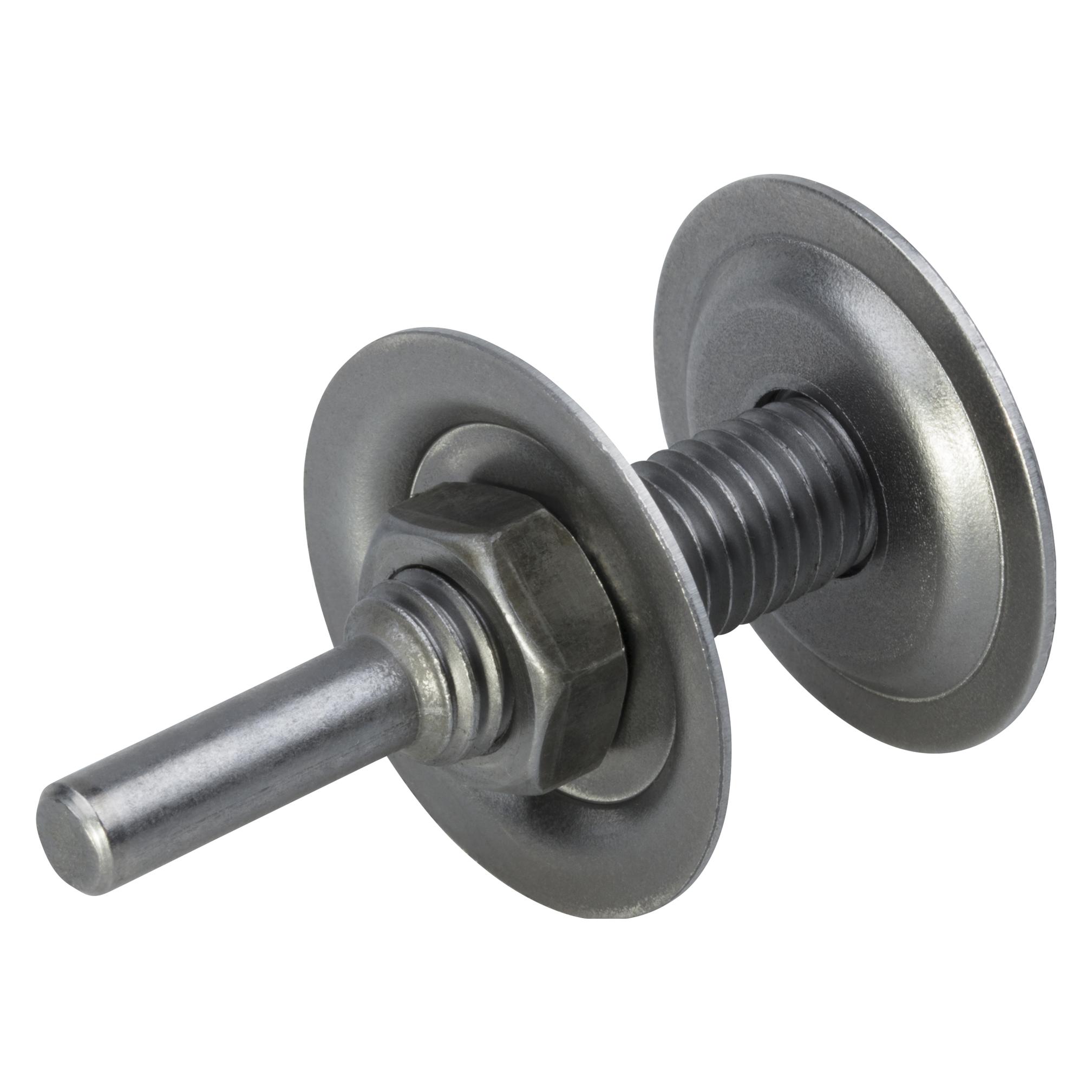 wolfcraft 1 Spanndorn für Bohrung 10mm, Schaft 6mm (2116000)