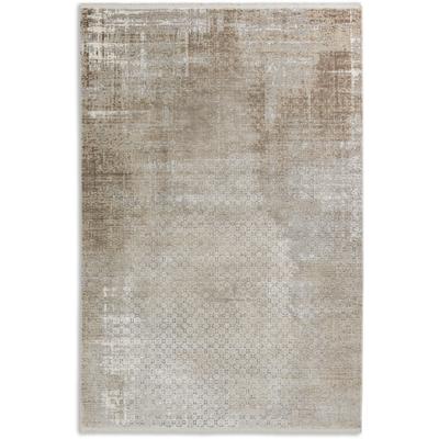 Teppich "Vision 211", beige, B:160cm H:7mm L:230cm, Kunstfaser, Viskose, SCHÖNER WOHNEN-KOLLEKTION, Teppiche, Teppich, Viskoseteppich mit Glanz, Wohnzimmer