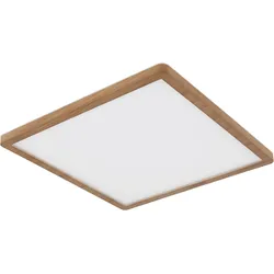 Deckenleuchte SAPANA (LBH 29,40x29,40x2,50 cm) - braun - LBH 29,40x29,40x2,50 cm