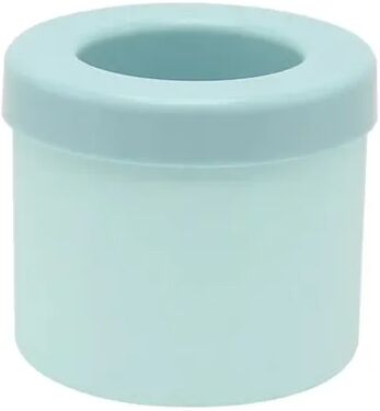 Perfect Picks Market Creative Silicone Ice Cube Mold & Round Ice Bucket Perfect For Homemade DIY Ice, Summer Fun, And Barware Tools blue