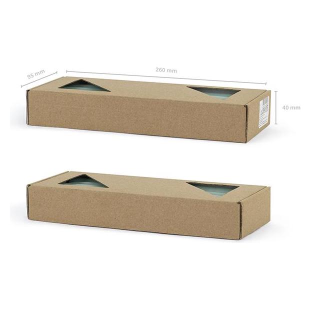 Partydeco Stabkerzen Hellblau, 24 cm (10 Stk.) (SKMAT-011)