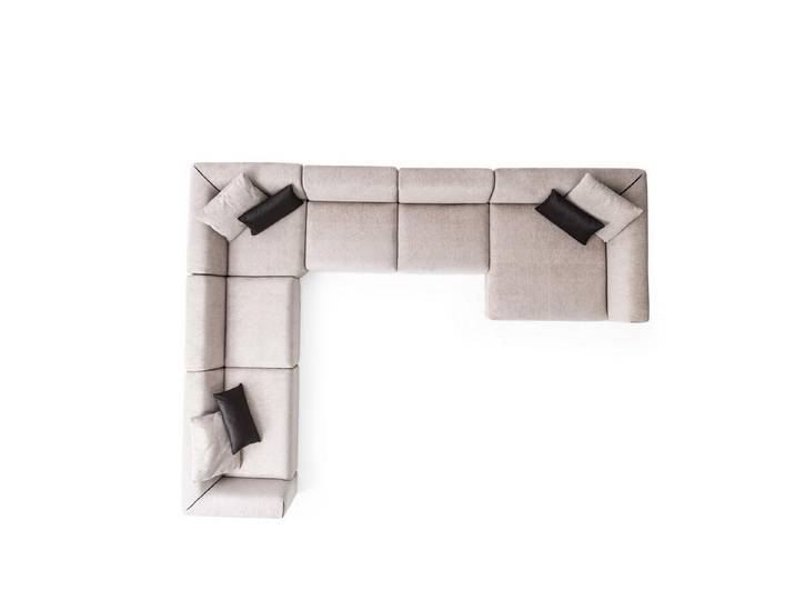 Xlmoebel Wohnlandschaft Luxus U-Form Ecksofa mit hochwertiger Polsterung in elegantem Design, U-Form Ecksofa, Hergestellt in Europa
