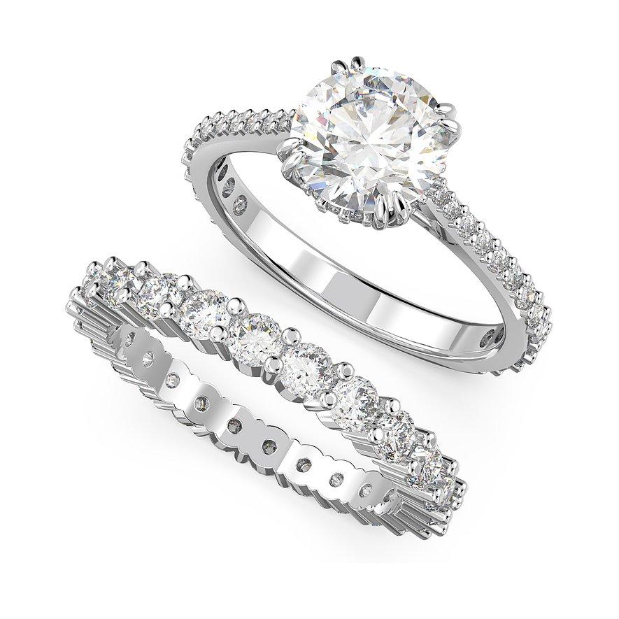 Swarovski Schmuck-Set Stilla Round