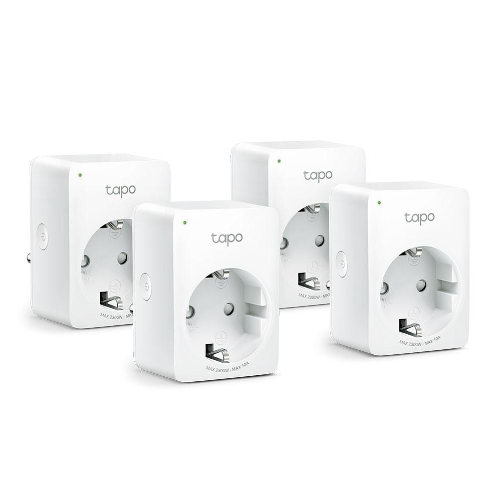 TP-LINK Tapo P100 4er Pack Intelligente WLAN-Steckdose