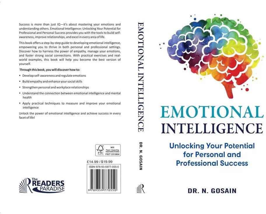 The Readers Paradise Emotional Intelligence: Unlocking Your Potential For Personal and Professional Success by Dr. N. Gosain - Paperback Self-Help Book