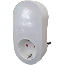 jollytherm WLAN Raumthermostat mit Steckdosenanschluss, Alexa-Funktion, Timmerfunktion, Bedienungsanleitung - 10595