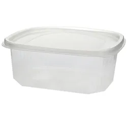 MONOUSO - Verpackungsbecher mit Klappdeckel 1.000ml (300 Stück)