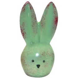 Hasen-Ei - Speckstein grün