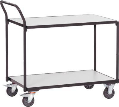 ESD-Tischwagen, 1130x620x1020 mm, 2 Böden