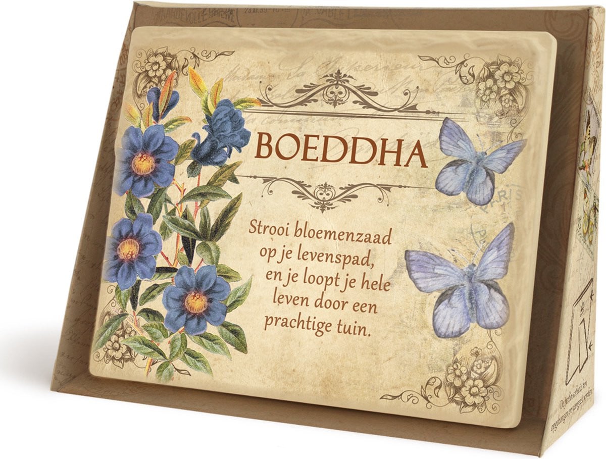 Jardin tekstbord Boeddha