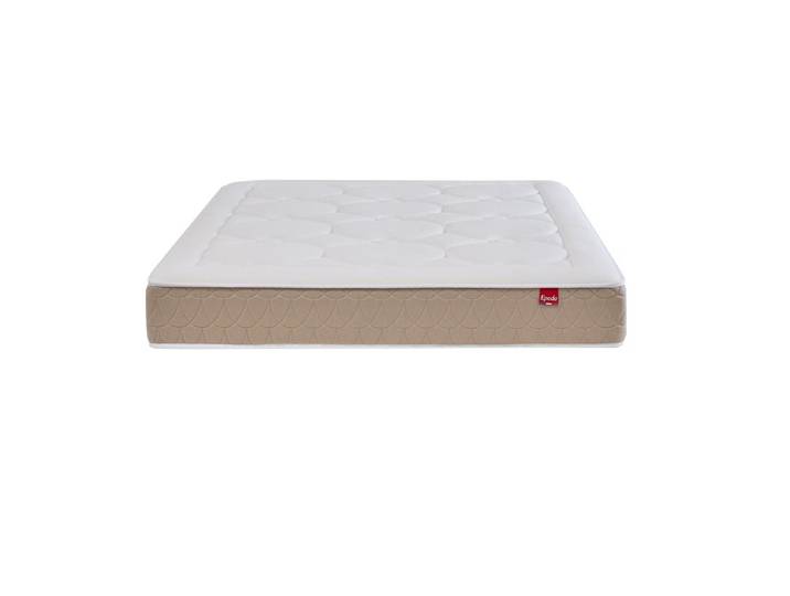 Matelas ressorts 140x190 cm EPEDA CLEMAE 2 avec latex ép.25 cm