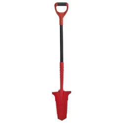 BARICUS Gartenspaten mit Wurzelsäge ca. 115x18x6cm 5J.Herstellergarantie