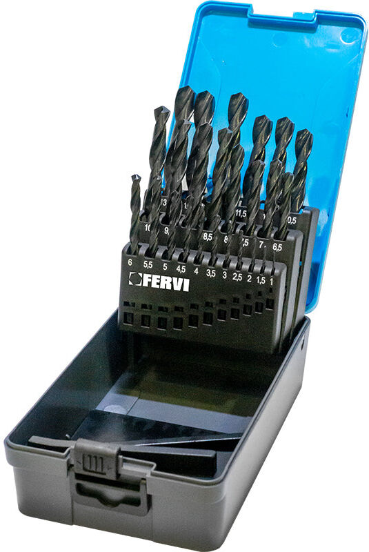 Fervi P046 Serie punte Serie di 25 punte ottima resistenza 650 n/mm2