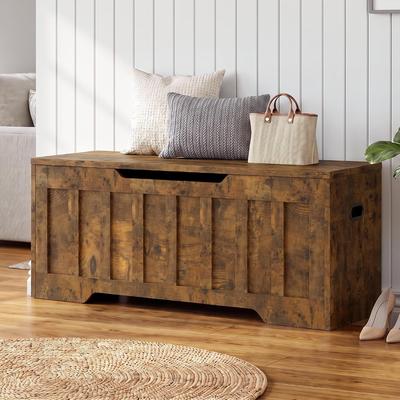 Garvee Storage Bench, Toy Organizer, Storage Chest for Entryway