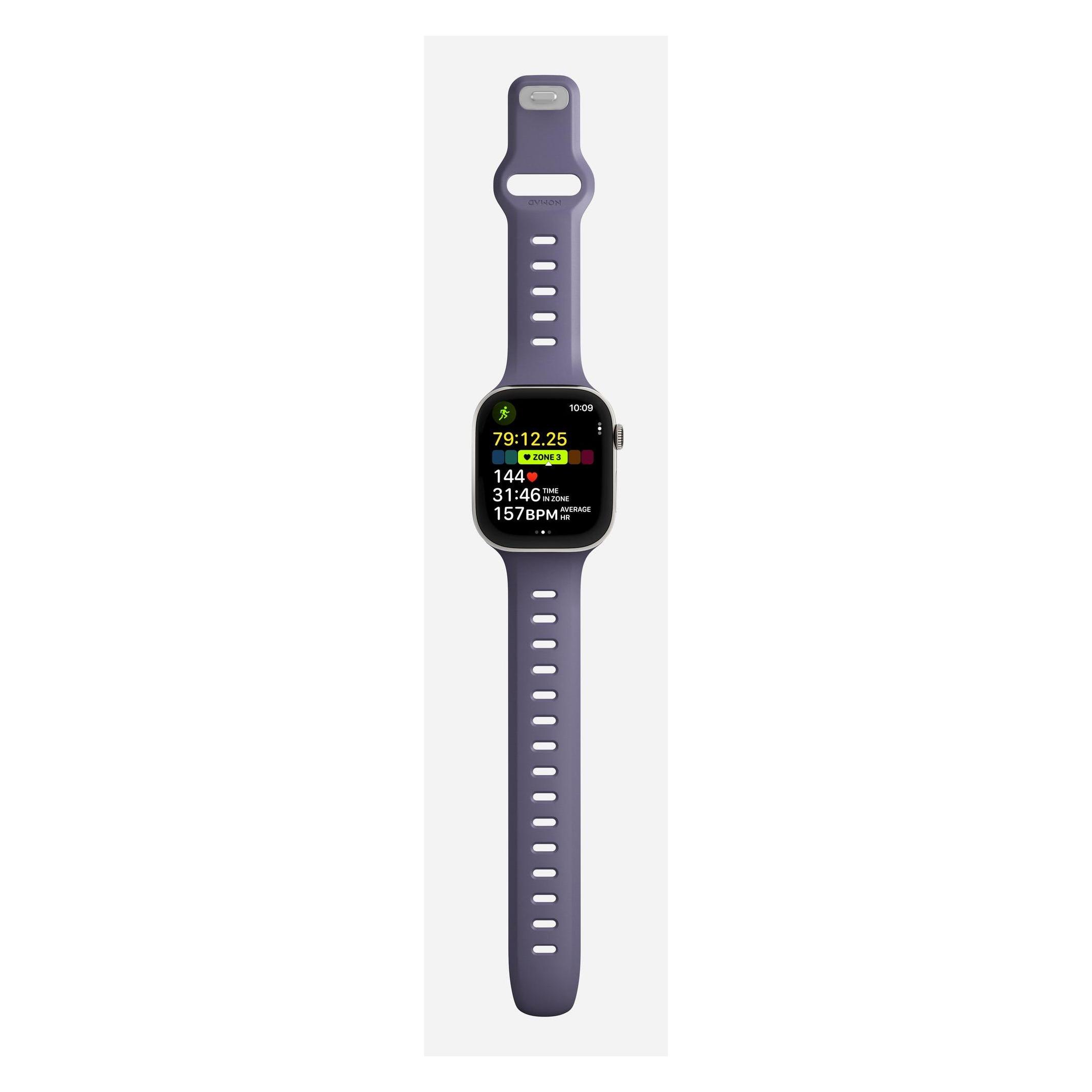 Nomad Tempo Band 46mm Purple (Rubber) (NM011413858)