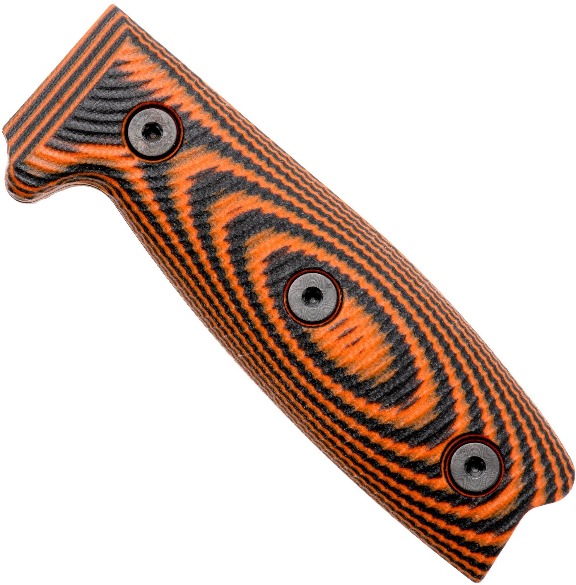 ESEE Knives Okładziny ESEE-3 Scales EE-ESEE3-3D-006, 3D Orange Black G10