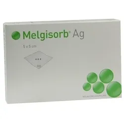 Melgisorb Ag 5x5 cm