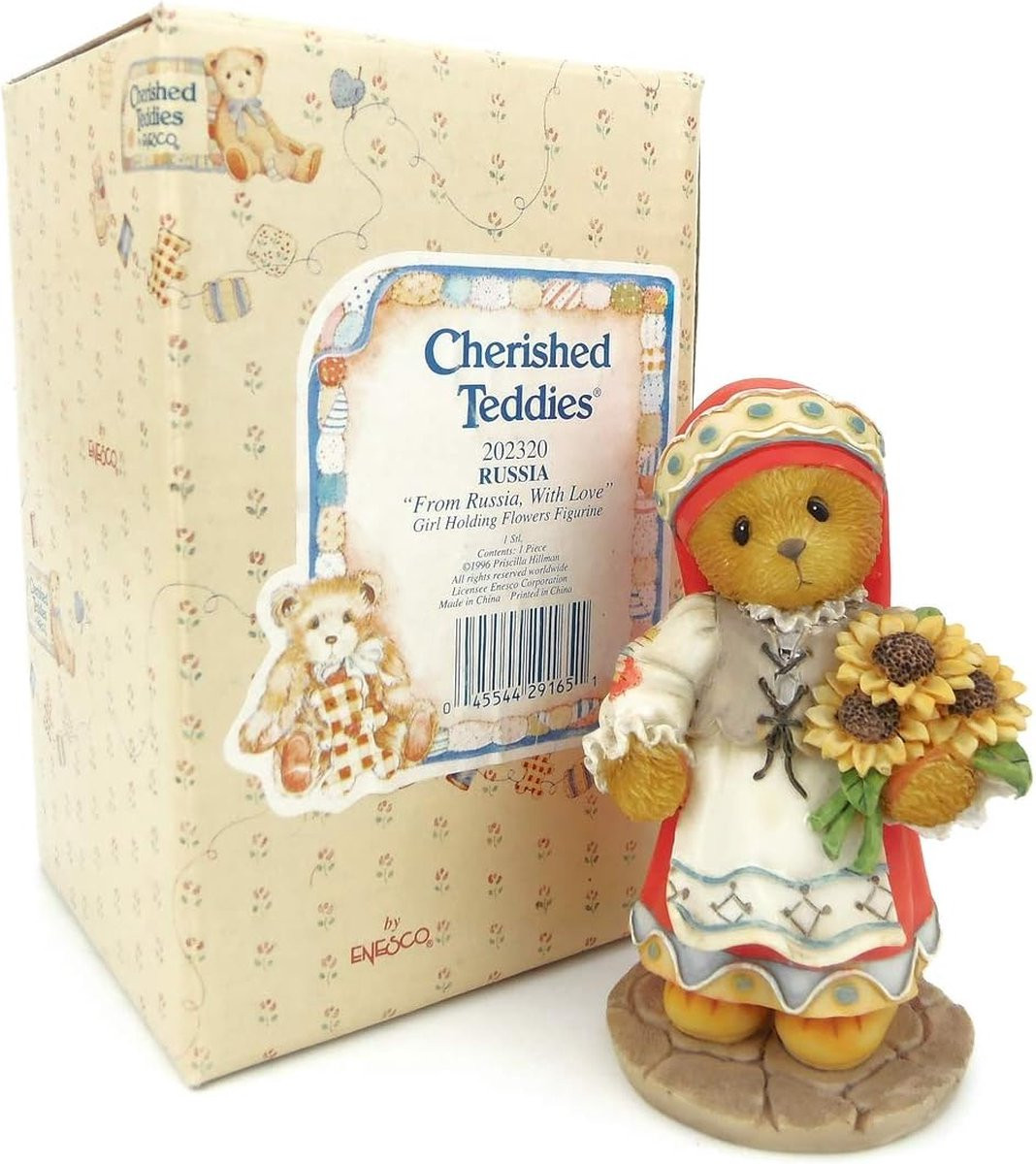 Cherished Teddies Russia tafeldecoratie voor volwassenen