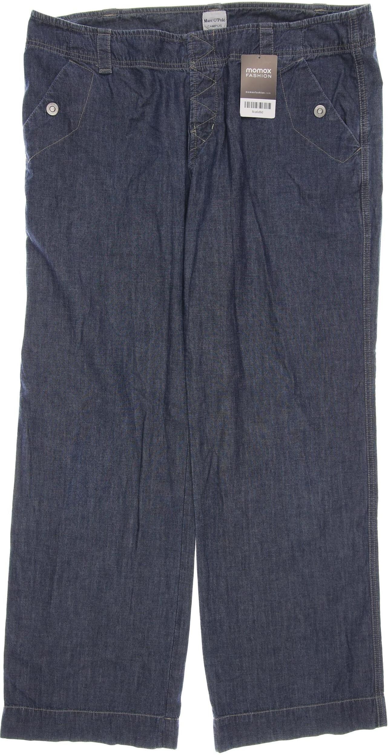 Marc O' Polo Campus by Marc O Polo Damen Stoffhose, Blau, Gr. W38, Baumwolle - Second Hand