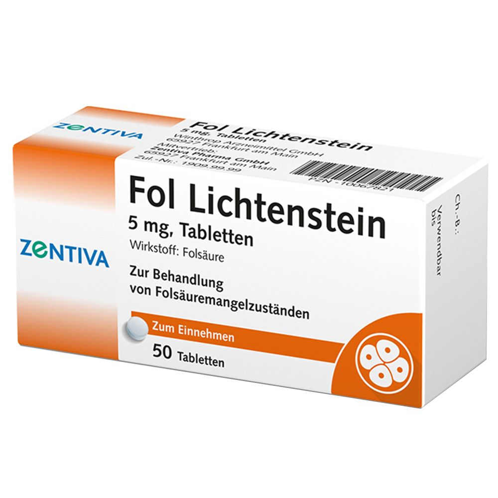 FOL Lichtenstein 5 mg Tabletten 50 St