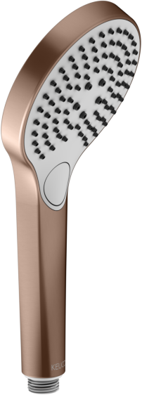 KEUCO IXMO Handbrause 59580290300 3 Strahlarten, rotgold gebürstet