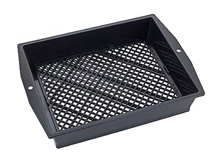 Maximex Gartensieb mit verstellbarem Siebeinsatz - Gartensieb mit verstellbarem, patentiertem Siebeinsatz, Polypropylen, 35 x 7.5 x 27.3 cm, Braun
