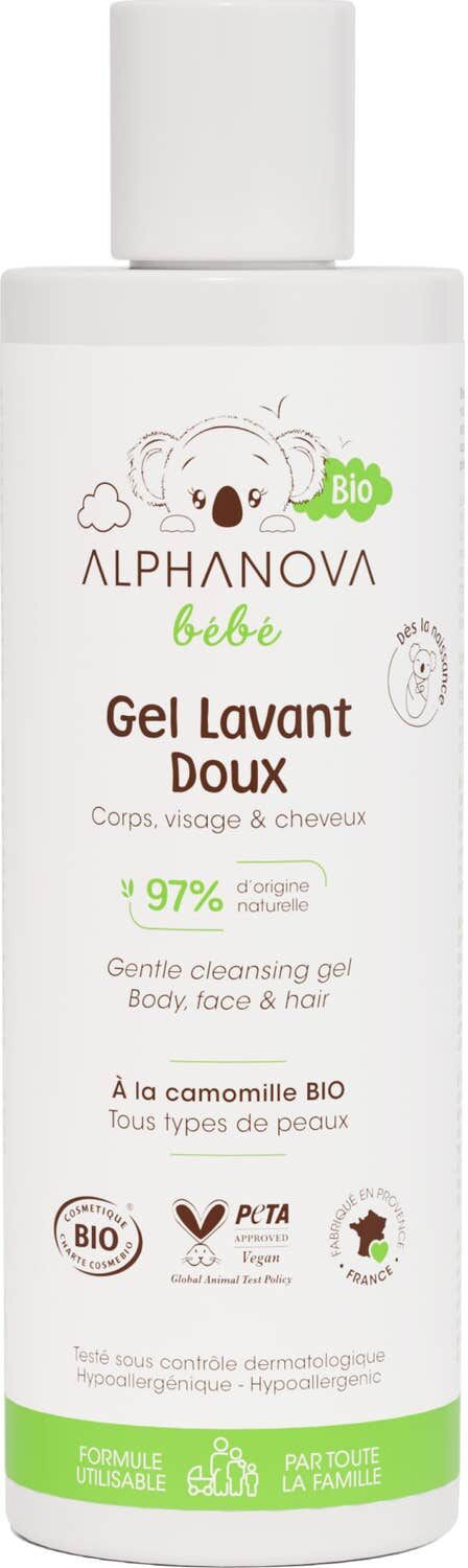 Alphanova Bebé Gel Limpiador Suave Bio 200ml