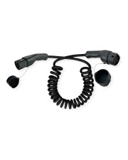ROLINE EV-Ladekabel Spirale Typ2 3-Ph. 32A 22kW 7.5m (19.08.0057)