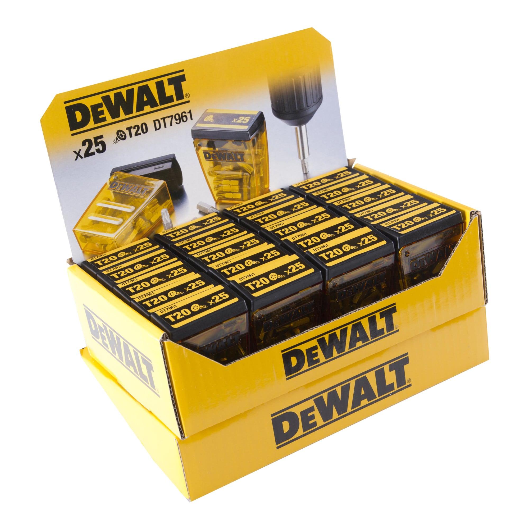DEWALT Display 20 x DT7961 Box 25xT20 25 mm (DP42-QZ)
